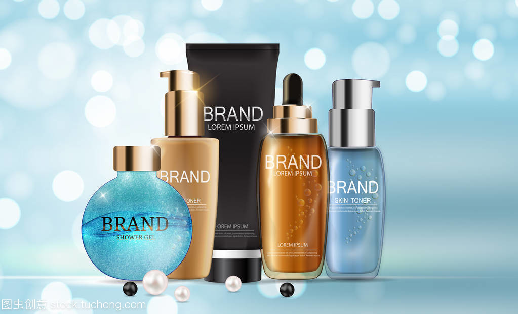 魅力綻放 打造令人心動的化妝品產品廣告模板